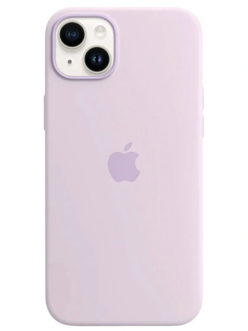 Apple Lilac iPhone 14 Plus Silicone Case With MagSafe